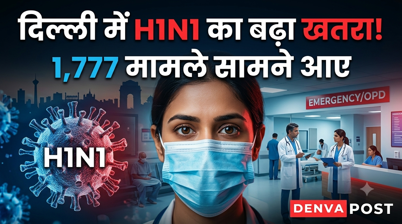 दिल्ली में H1N1 का बढ़ा खतरा, 1,777 मामले सामने आए; एक दिन में 114 नए केस, केंद्र ने की समीक्षा