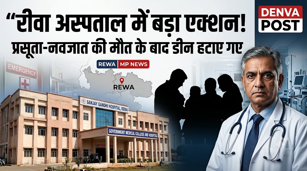 रीवा में प्रसूता-नवजात की मौत के बाद बड़ा एक्शन, डीन हटाए गए