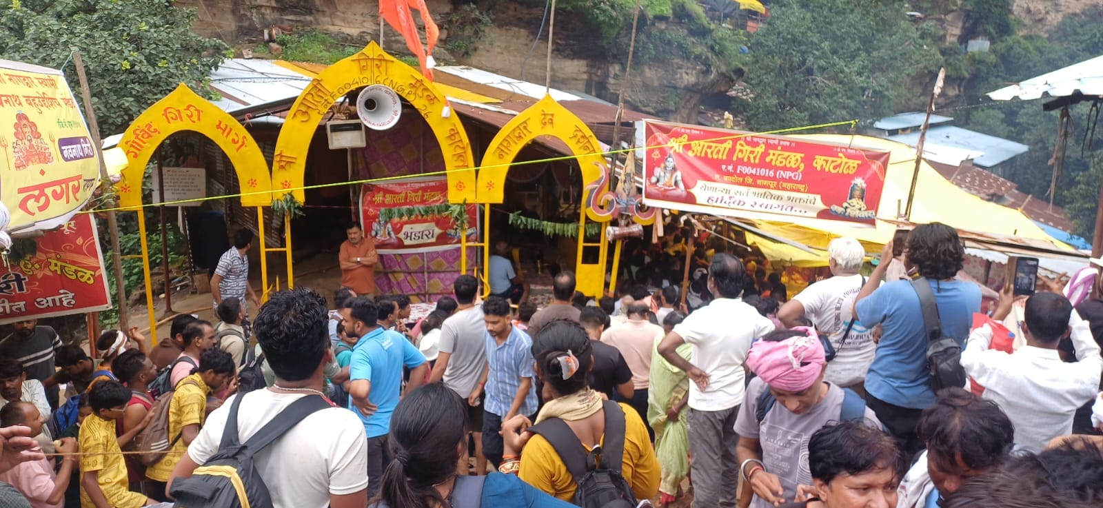 नागद्वारी यात्रा शुरू: शिव भक्ति में डूबा पचमढ़ी, 17 सेक्टर में बांटा गया मेला क्षेत्र