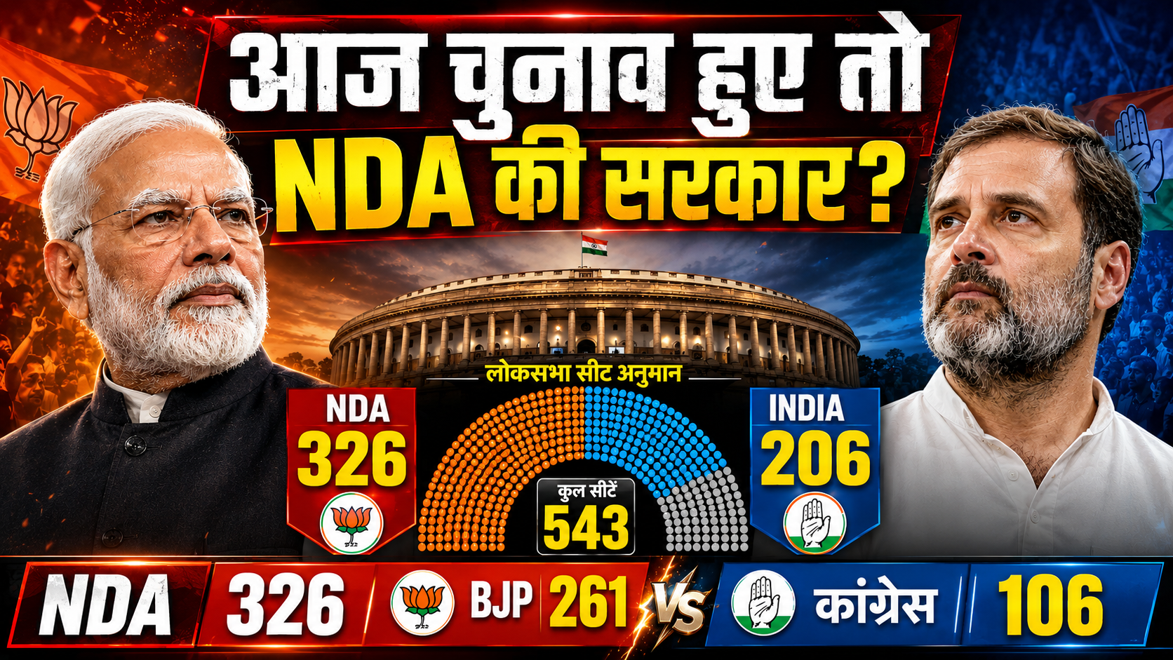 सर्वे में NDA की बढ़त बरकरार, लेकिन 2029 की राह में मोदी सरकार के सामने नई चुनौतियां