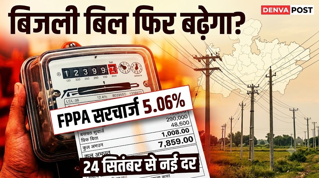 मध्यप्रदेश में बिजली उपभोक्ताओं को झटका, FPPA सरचार्ज बढ़कर 5.06 फीसदी