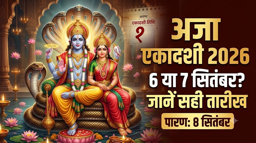 अजा एकादशी 2026: 6 या 7 सितंबर, कब रखें व्रत? जानें सही तिथि, पारण मुहूर्त और पूजा विधि