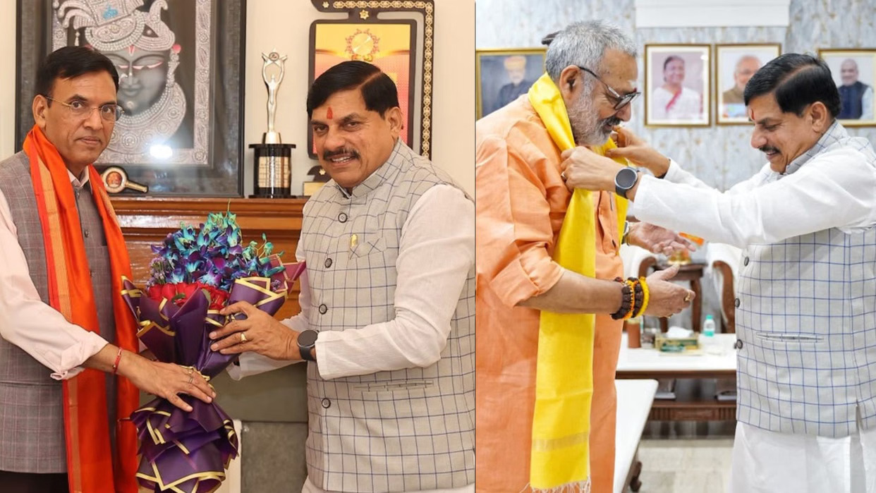 दिल्ली में MP भाजपा नेताओं की बढ़ी सक्रियता से सियासत गरम, CM मोहन यादव समेत कई नेताओं की मुलाकातें चर्चा में