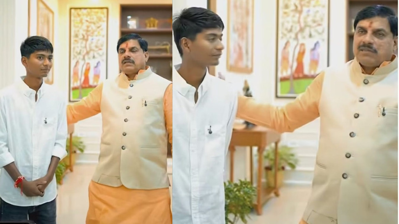 अजनार नदी की गंदगी देख 20 साल के बिट्टू ने उठाया बीड़ा, अकेले शुरू की सफाई; CM मोहन यादव ने बुलाकर सराहा