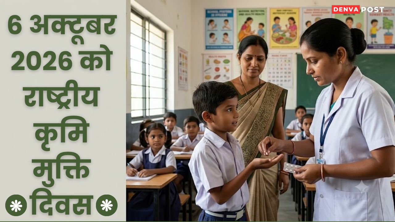 6 अक्टूबर को राष्ट्रीय कृमि मुक्ति दिवस: नर्मदापुरम में 4.54 लाख से अधिक बच्चों-महिलाओं को दी जाएगी दवा