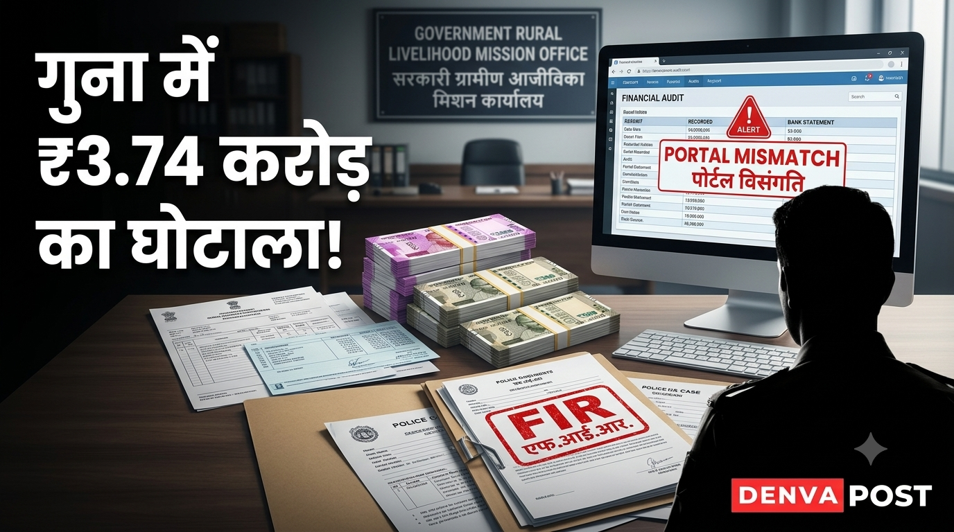 गुना में ग्रामीण आजीविका मिशन में 3.74 करोड़ का घोटाला, DPM सोनू यादव भोपाल संबद्ध