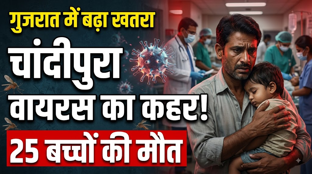 गुजरात में चांदीपुरा वायरस का कहर: 5 हफ्तों में 25 बच्चों की मौत