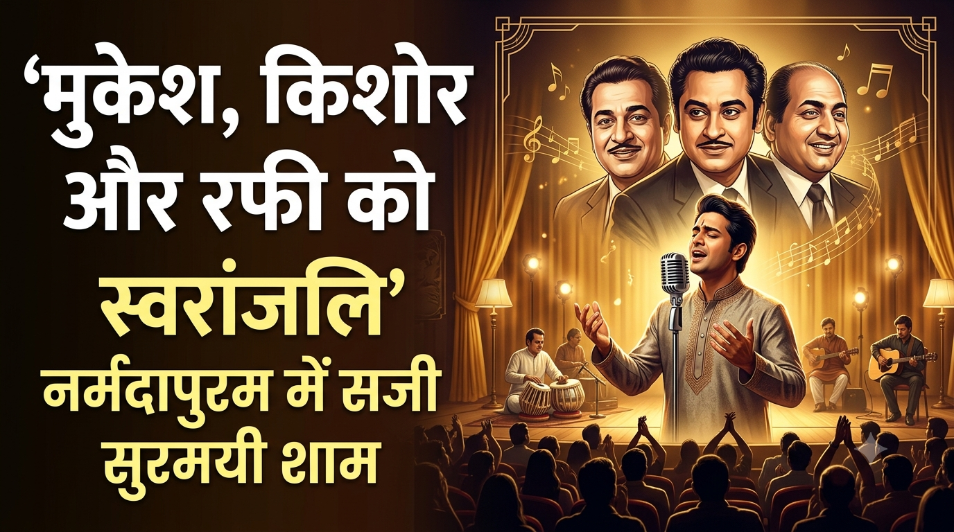महान गायकों को म्यूज़िक ज़ोन ने दी स्वरांजलि, अमर गीतों से सजी संगीत की यादगार शाम