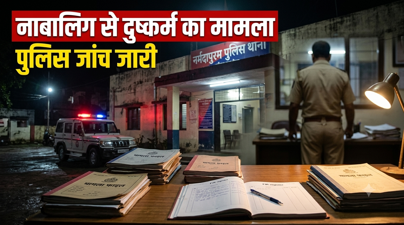 नर्मदापुरम में 17 वर्षीय नाबालिग से दुष्कर्म का आरोप, शादी का झांसा और गर्भपात के मामले में 4 आरोपी
