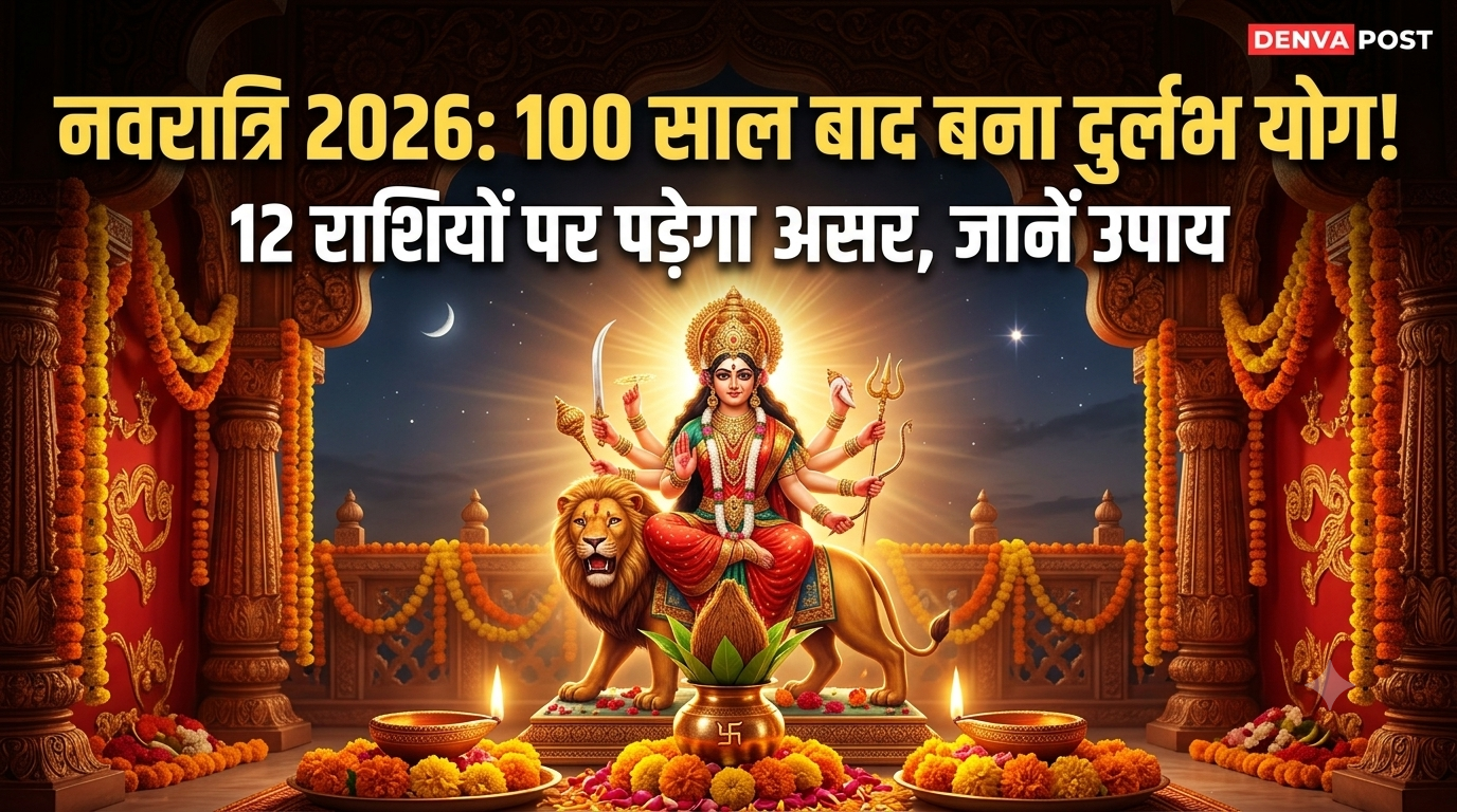 Shardiya Navratri 2026: 11 अक्टूबर से नवरात्रि, 12 राशियों के उपाय