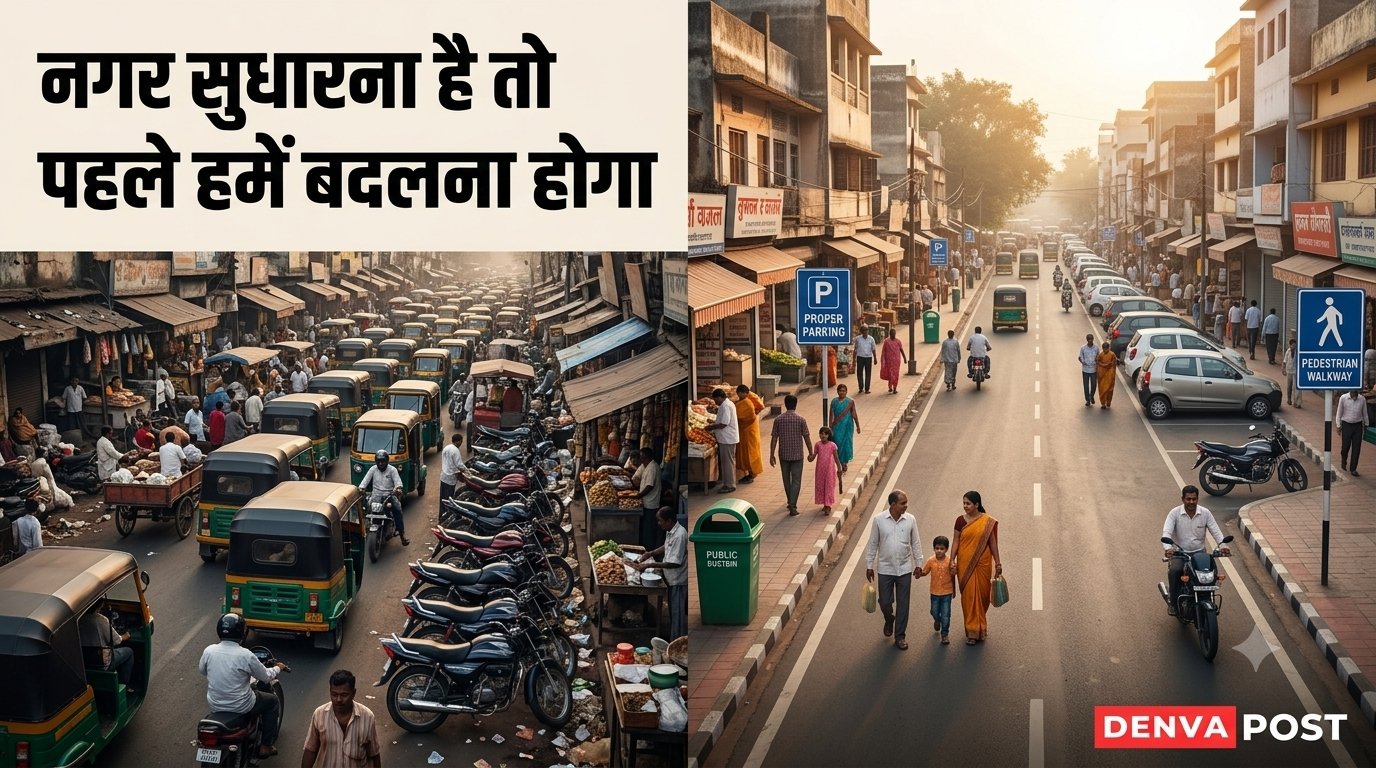 नगर बदलना है तो पहले हमें बदलना होगा, हर समस्या के लिए प्रशासन को दोष कब तक?