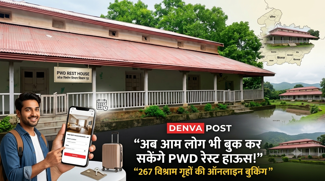 MP PWD Rest House: अब आम लोग भी ऑनलाइन बुक कर सकेंगे सरकारी रेस्ट हाउस, 267 विश्राम गृहों में शुरू हुई सुविधा