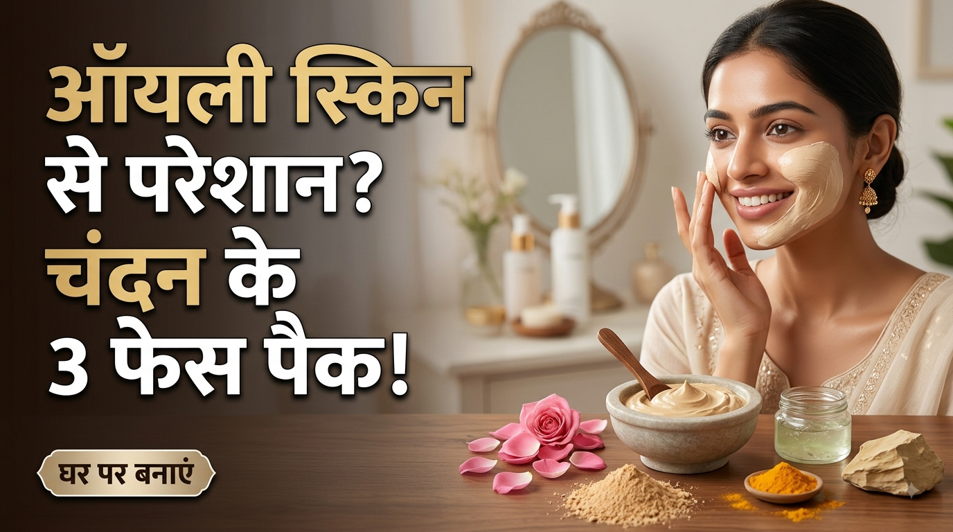 ऑयली और डल स्किन से हैं परेशान? चंदन के ये 3 फेस पैक चेहरे पर ला सकते हैं निखार
