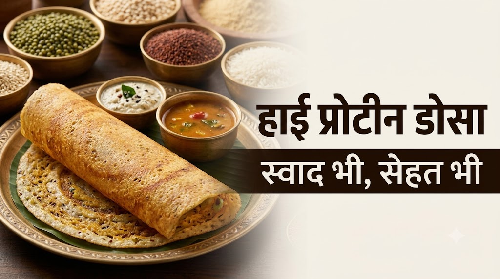 हाई प्रोटीन मल्टीग्रेन डोसा: सुबह के नाश्ते के लिए हेल्दी और टेस्टी रेसिपी