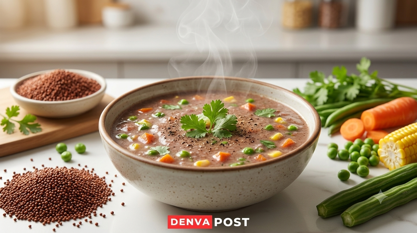 हड्डियों की सेहत के लिए फायदेमंद है रागी और सब्जियों का सूप, जानें बनाने की आसान रेसिपी