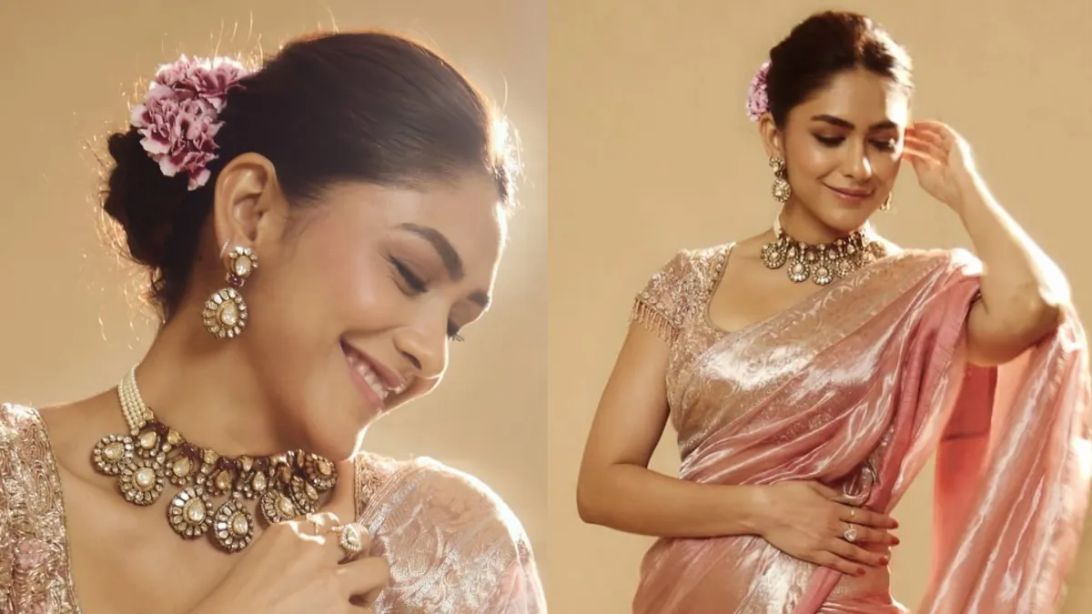 मृणाल ठाकुर का Pink Saree Look: तीज-त्योहार पर रॉयल लुक के लिए अपनाएं ये स्टाइलिंग टिप्स