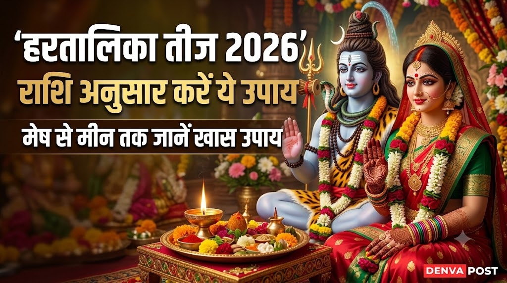 हरतालिका तीज पर राशि अनुसार करें ये उपाय, शिव-पार्वती की पूजा से मिलेगा मनचाहा फल