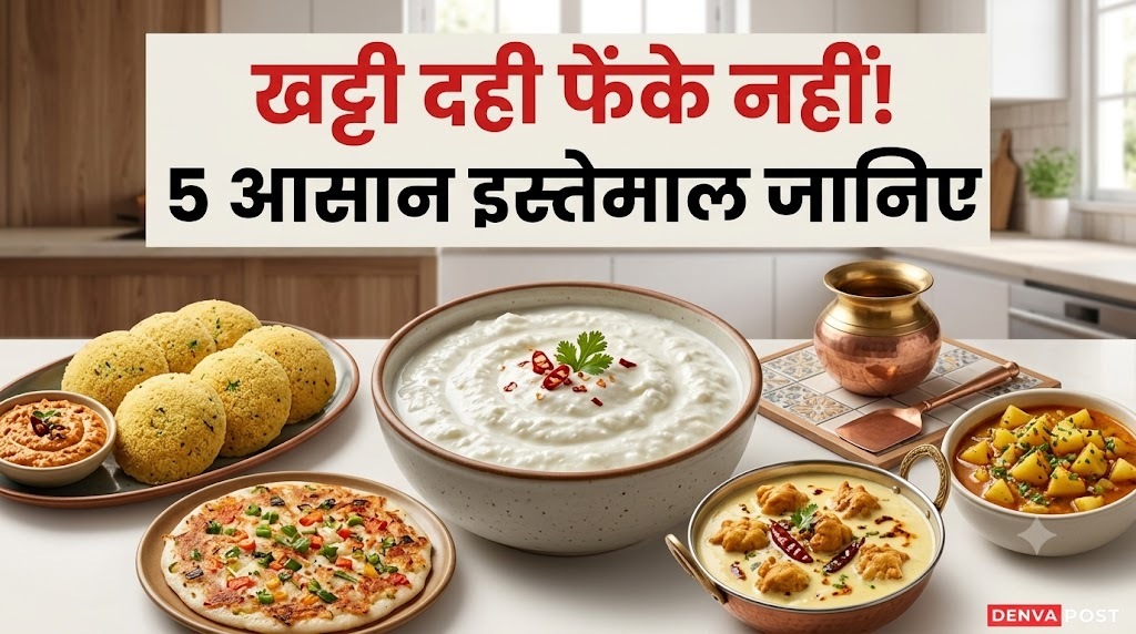 खट्टी दही फेंकने की गलती न करें, इन 5 तरीकों से करें इस्तेमाल; नाश्ते से लेकर घर की सफाई तक आएगी काम