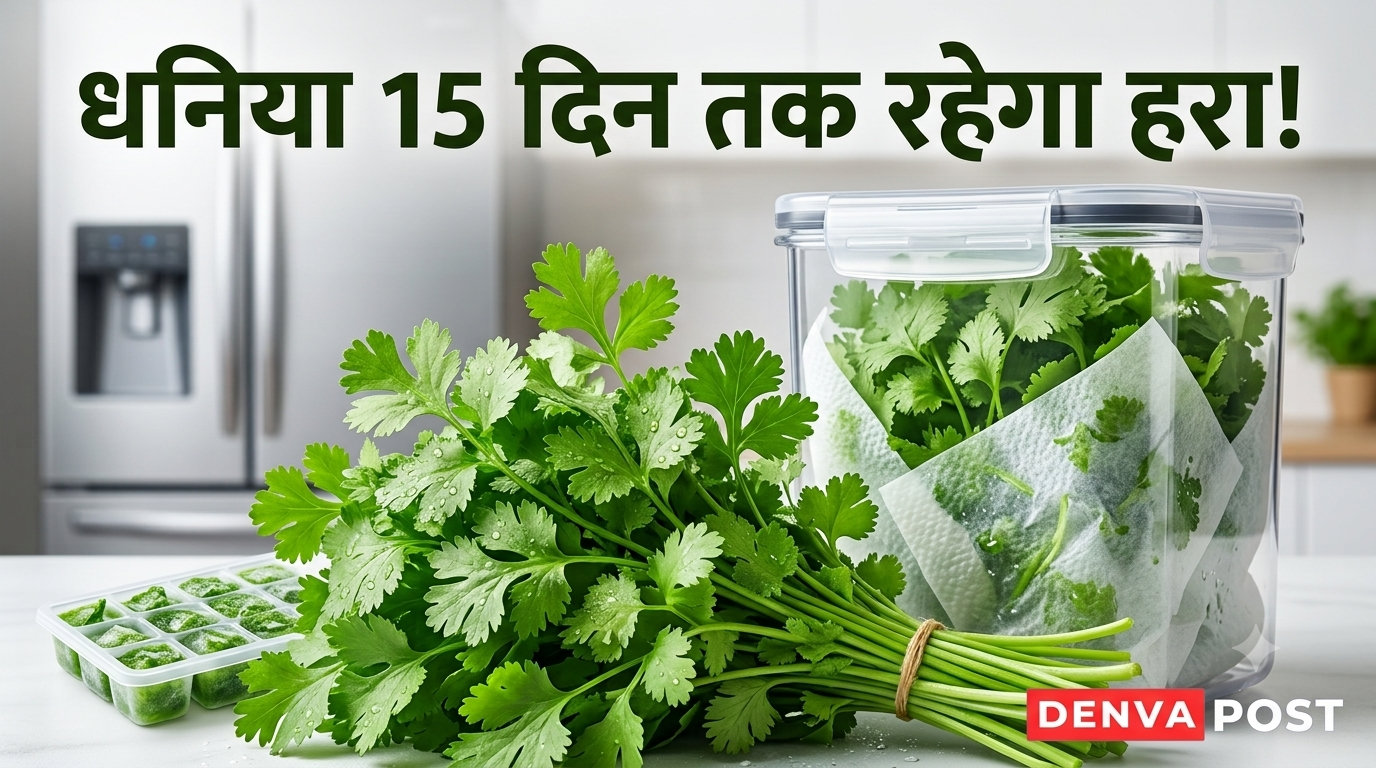 धनिया जल्दी हो जाता है खराब? अपनाएं ये 4 आसान तरीके, लंबे समय तक रहेगा हरा और ताजा