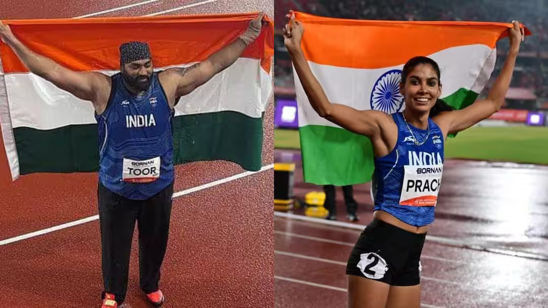 एशियन गेम्स 2026: भारत की मेडल टैली 30 पर पहुंची, टॉप-10 में बरकरार; तूर का सिल्वर, प्राची का ब्रॉन्ज